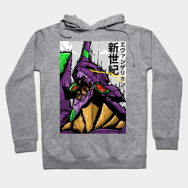 eva 01 Hoodie by Amartwork